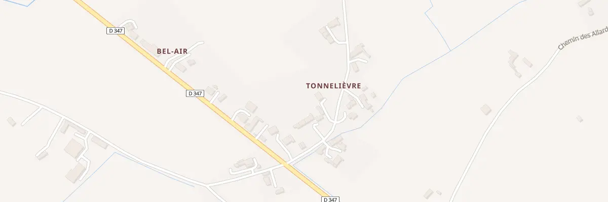 Plan du 121 Rte de Tonnelièvre à Longué-Jumelles