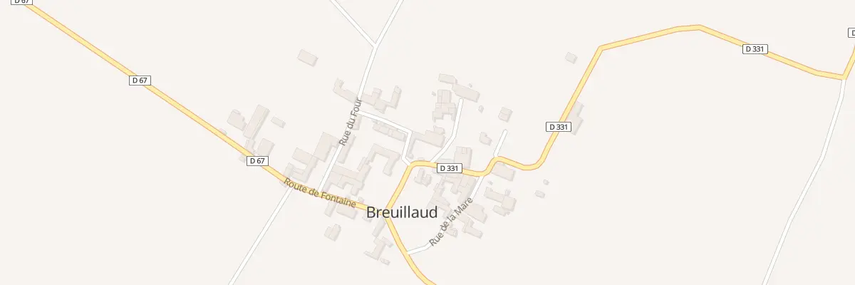 Plan du 5034 Breuillaud à Ranville-Breuillaud