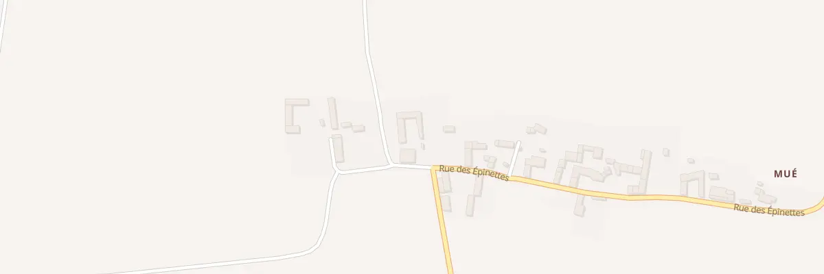 Plan du 24 Rue des Epinettes à Antoigné