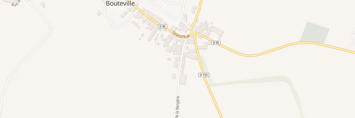 Plan du 6 Rue de la Maladrie à Bouteville