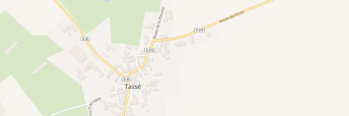 Plan du 4 Rte de Pirmil à Tassé