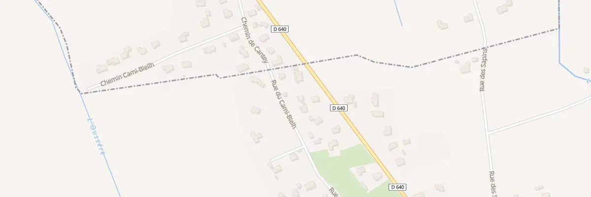 Plan du 34 Rue du Cami Bielh à Barzun