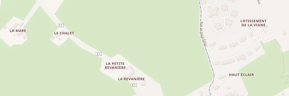 Plan du 5032 La Revaniere au Grez