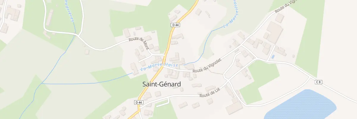 Plan du 2 Rue de l’Eglise à Marcillé