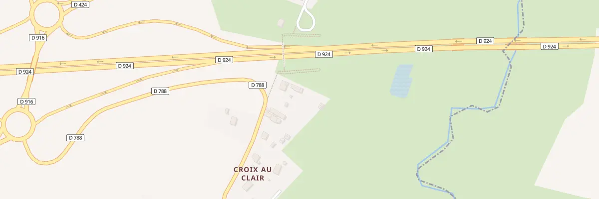 Plan du 780 Rte de la Croix au Clair à Sevrai