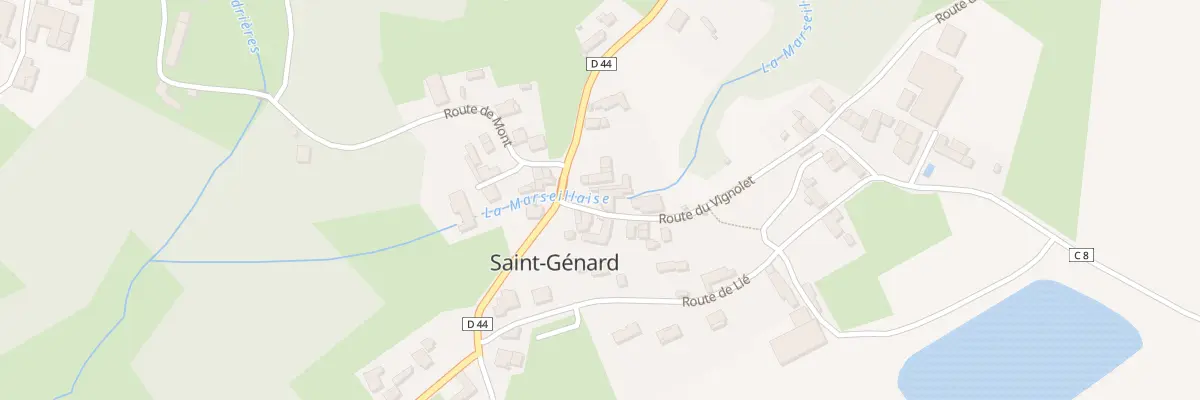 Plan du 1 Rte de Vignolet à Marcillé