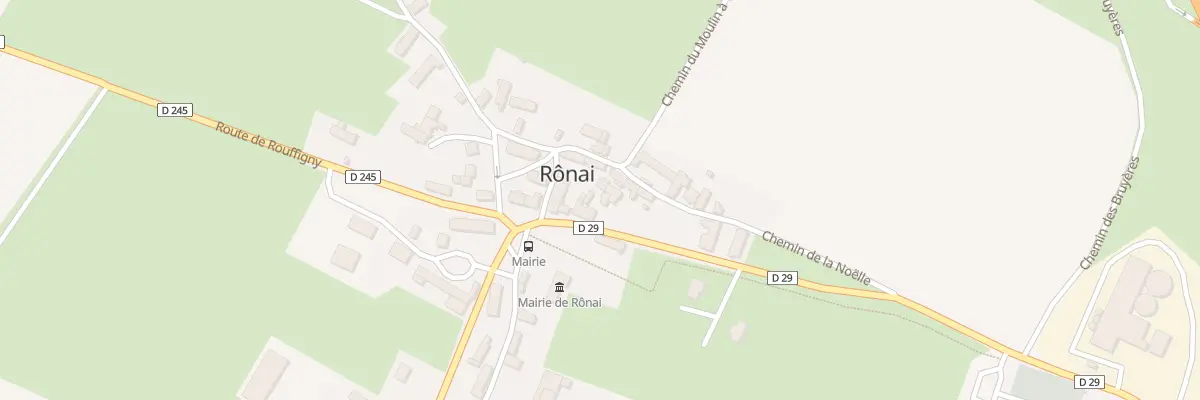 Plan du 5 Rue des Libérés à Rônai
