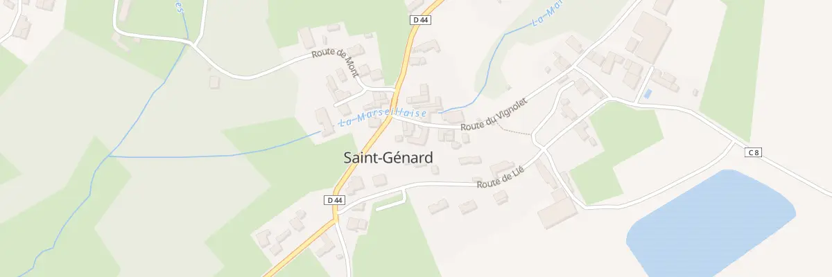 Plan du 4 Rte de Vignolet à Marcillé