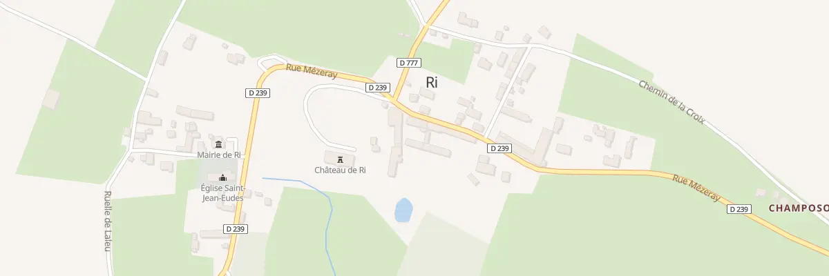 Plan du 14 Rue Mezeray à Ri