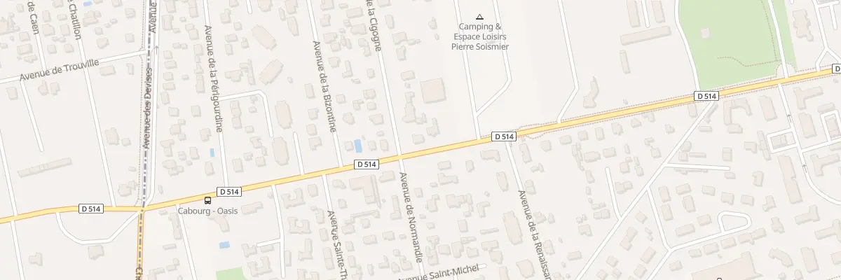 Plan du 76 Av Charles de Gaulle à Cabourg