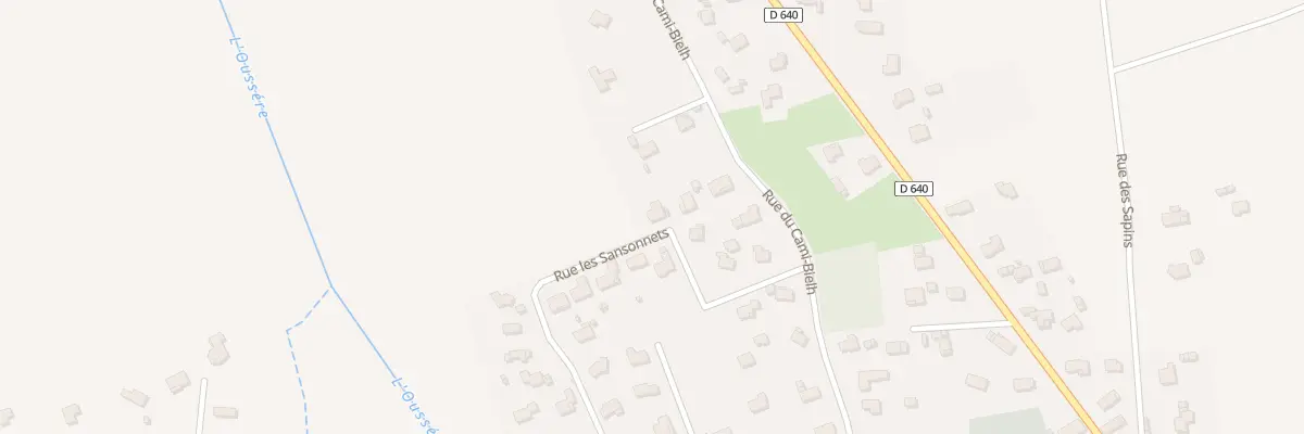Plan du 9 Rue les Sansonnets à Barzun