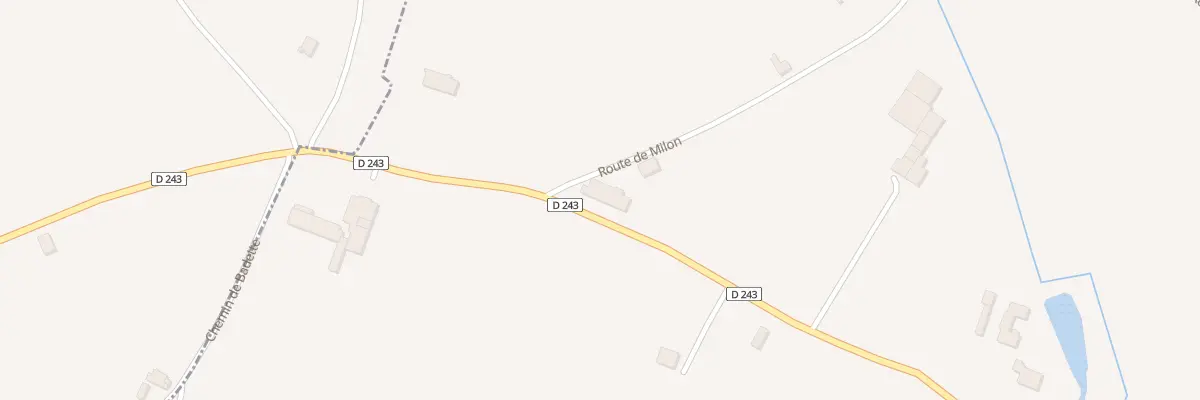Plan du 36 Au Sable à Saint-Christophe-des-Bardes