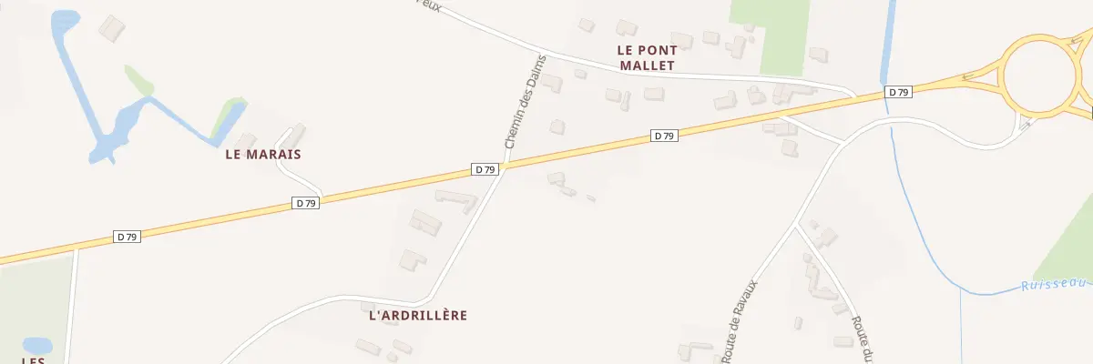 Plan du 785 Rte des Rosiers à Longué-Jumelles