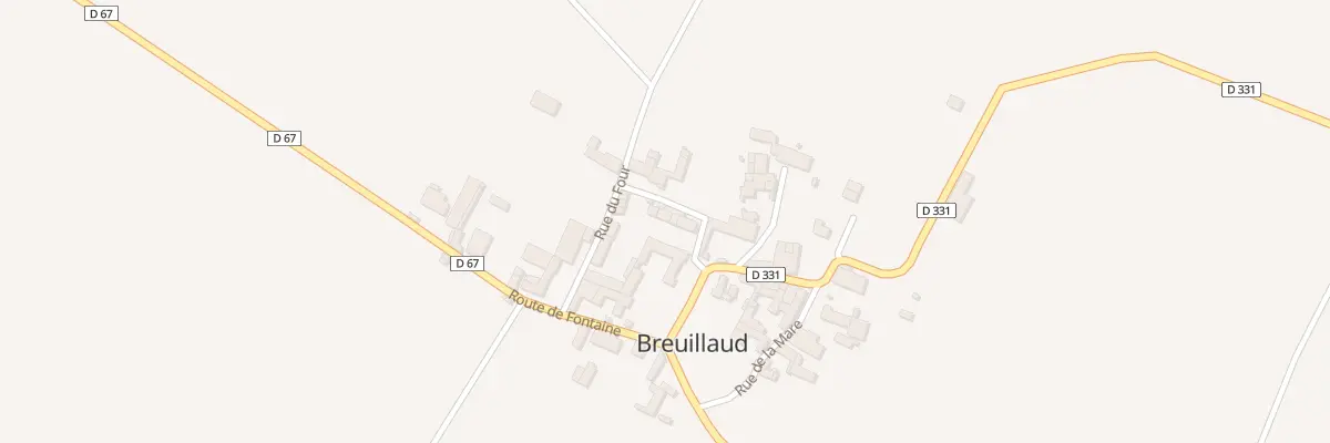 Plan du 5121 Breuillaud à Ranville-Breuillaud