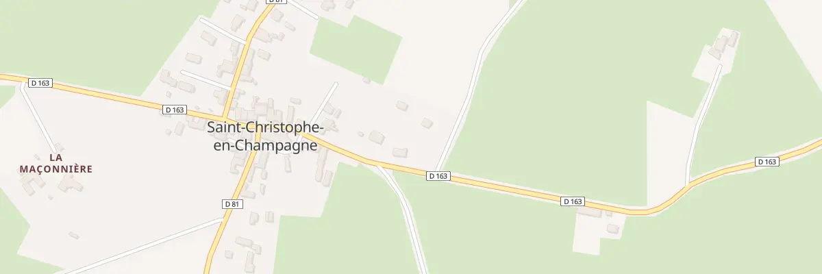 Plan du 9 Rue de la Clochetterie à Saint-Christophe-en-Champagne