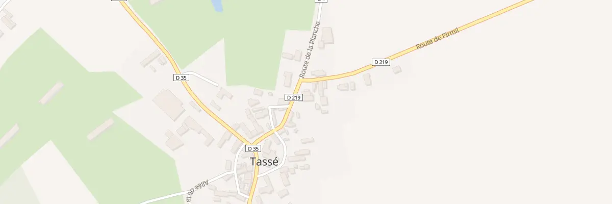 Plan du 8 Rue de la Forge à Tassé