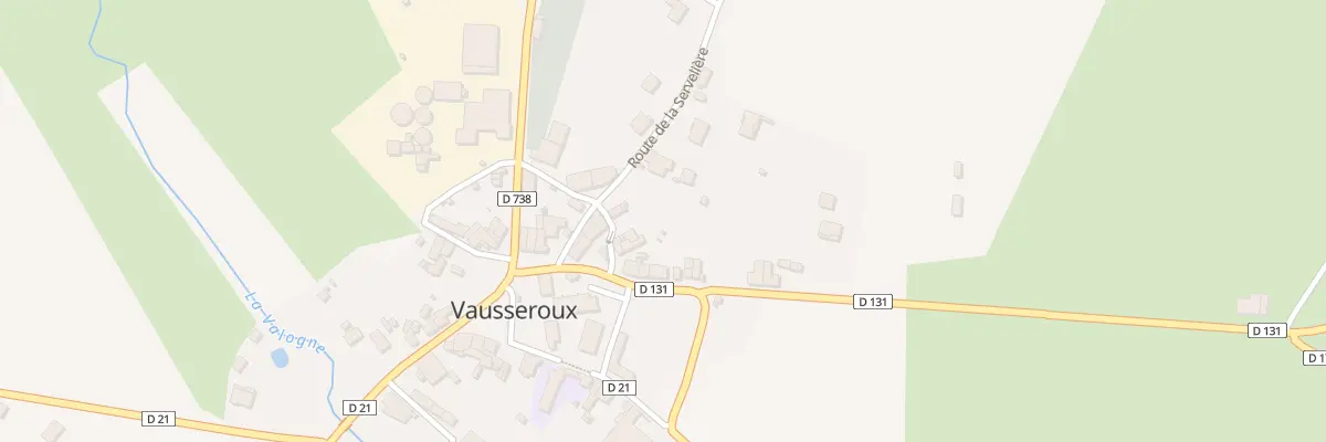 Plan du 2 Rue de l’Ancienne Ecole à Vausseroux