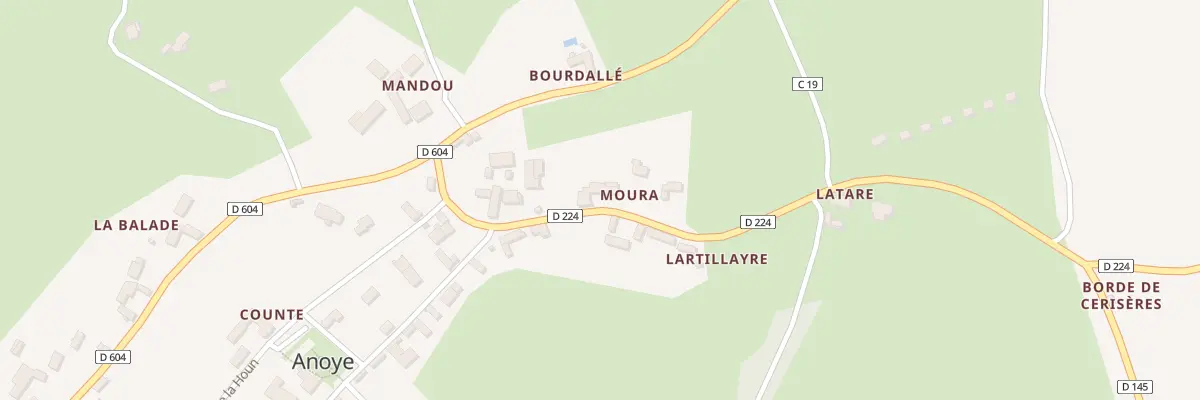 Plan du 5 Rue de Malte Caubin à Anoye