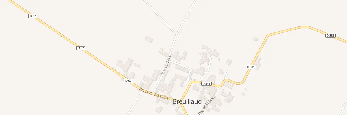 Plan du 4 Rue du Marronnier à Ranville-Breuillaud