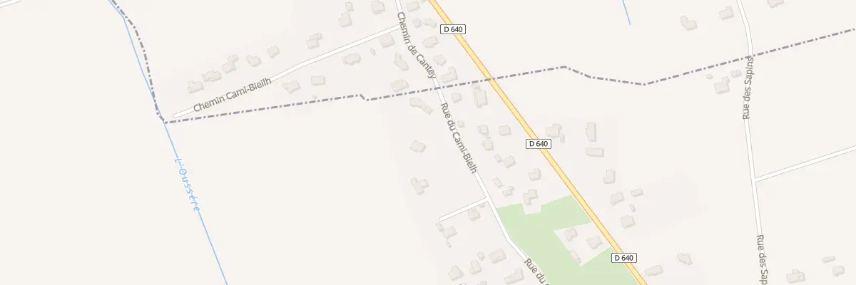 Plan du 33 Rue du Cami Bielh à Barzun