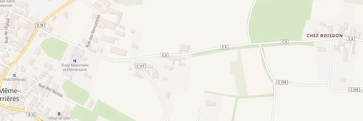 Plan du 16 Rte des Ecoles à Saint-Même-les-Carrières