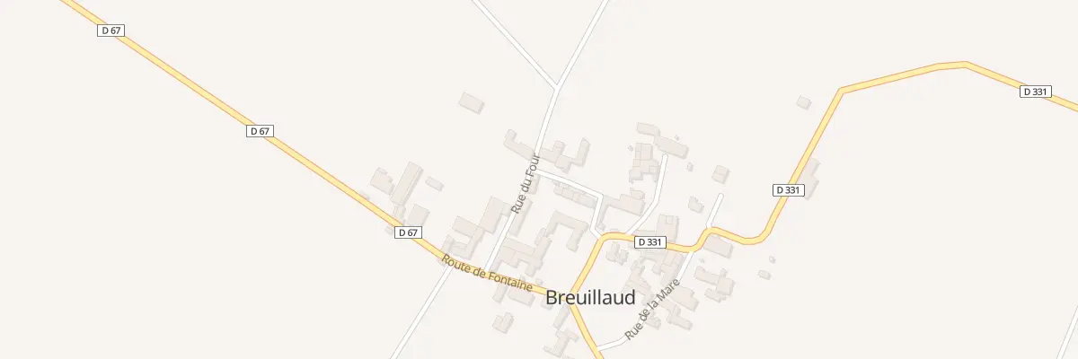 Plan du 7 Rue du Marronnier à Ranville-Breuillaud