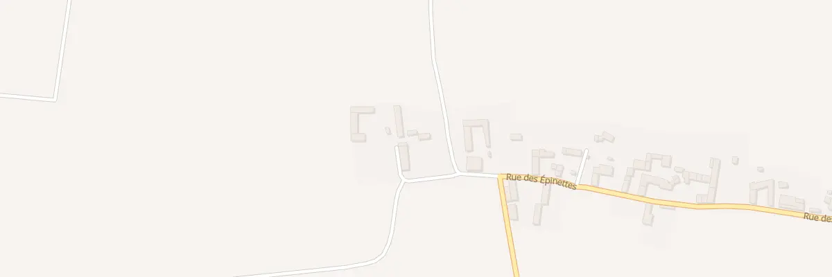 Plan du 2 Rue de la Boissandière à Antoigné