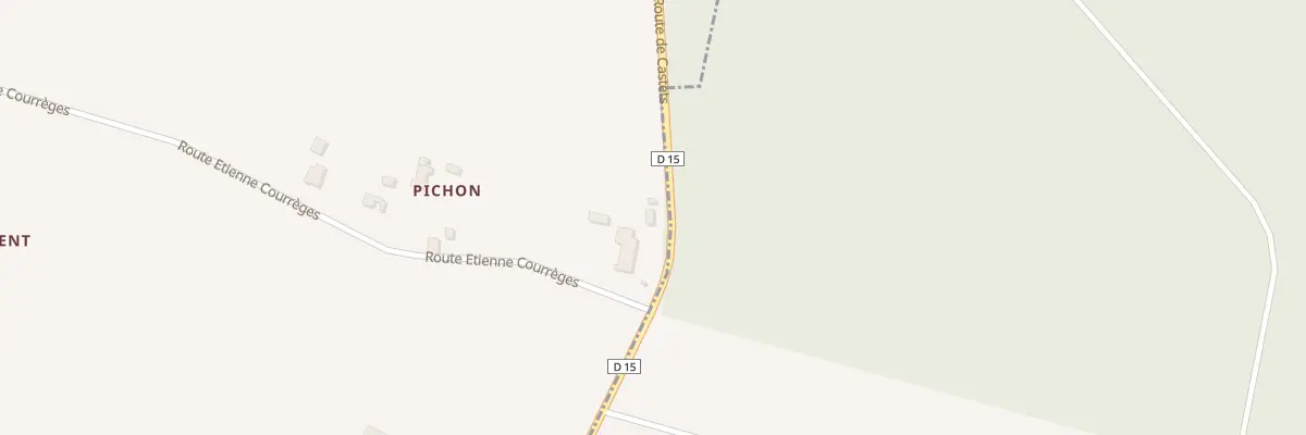 Plan du 3 Pichon à Brannens