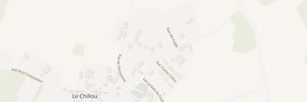 Plan du 3 Rue du Grand Fief au Chillou