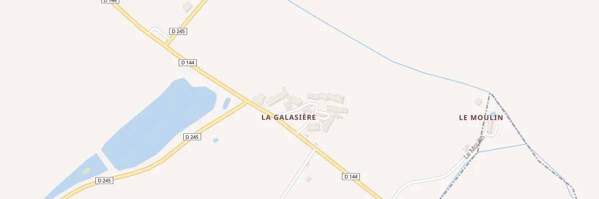 Plan du 3 La Galasière à Boulay-les-Ifs
