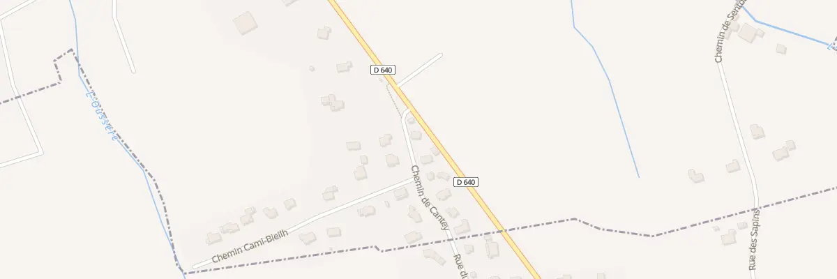 Plan du 1 Che de Cantey à Livron