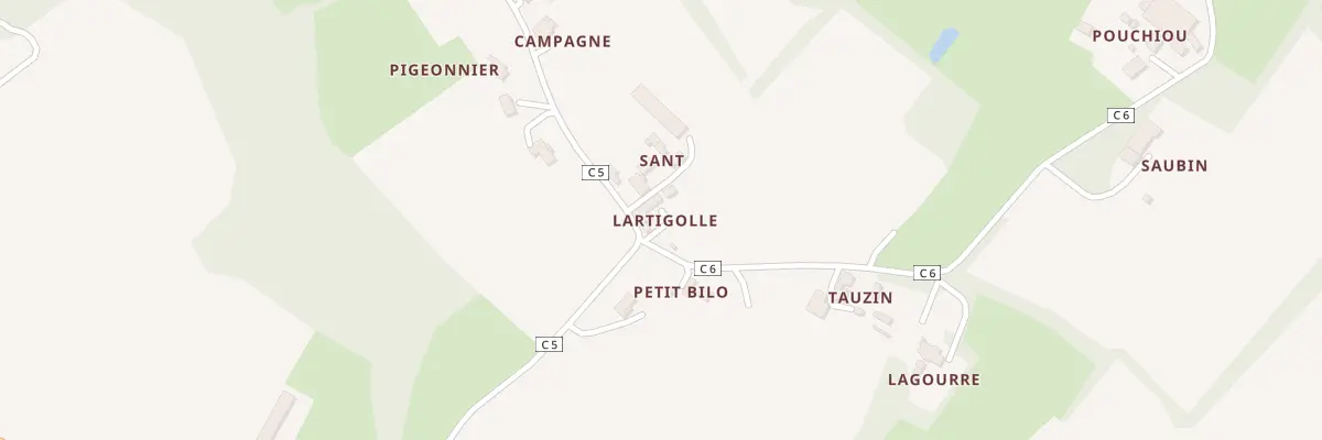 Plan du 379 Rte de la Fontaine à Monlezun-d’Armagnac