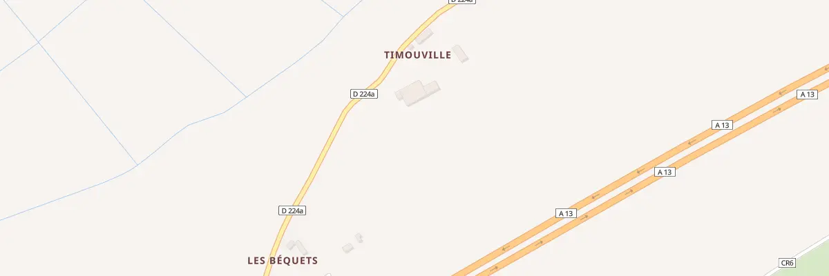 Plan du 392 Rte du Bord des Terres à Basseneville
