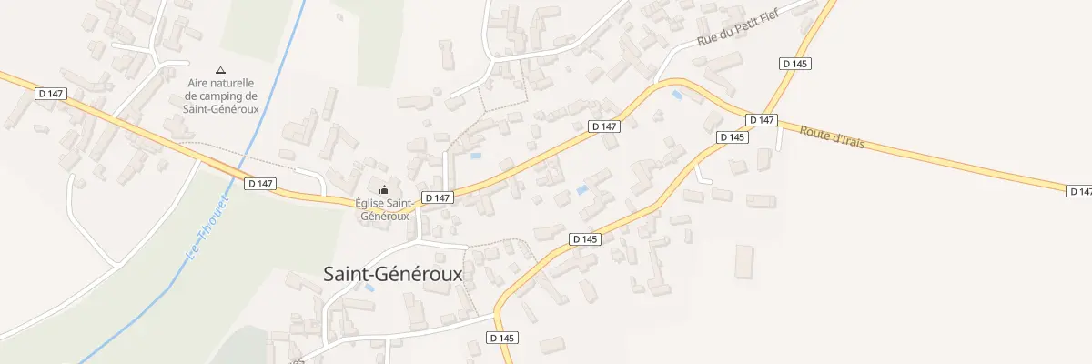 Plan du 12 Rue de l’Eglise à Saint-Généroux