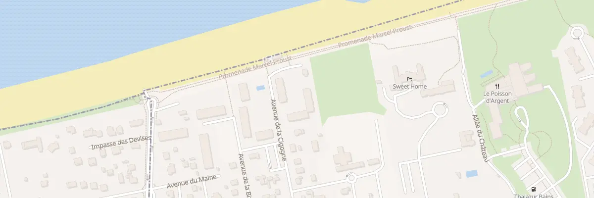 Plan de Vc Res Les Marines de Cabourg à Cabourg