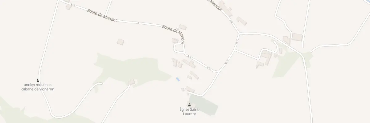 Plan du 22 Le Bourg à Saint-Laurent-des-Combes