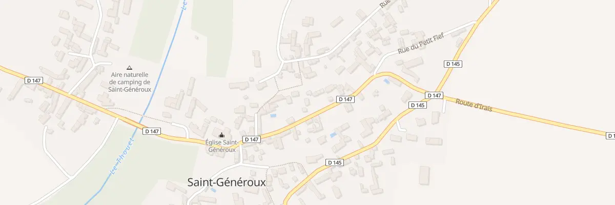 Plan du 5 Rue de l’Eglise à Saint-Généroux