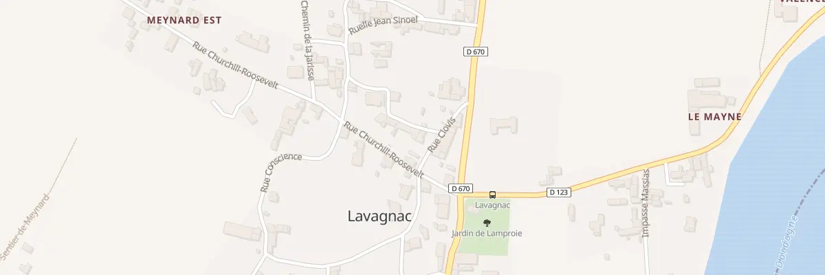 Plan du 481 Lavagnac-Nord à Sainte-Terre