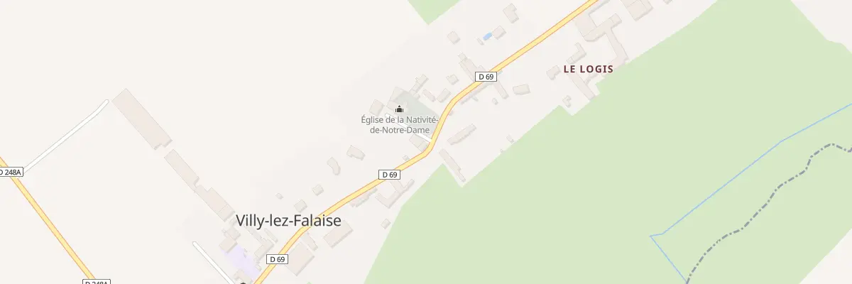 Plan du 5044 Le Bourg à Villy-lez-Falaise