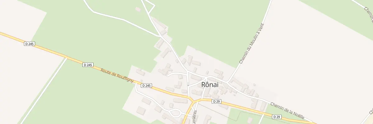 Plan du 4 Rue des Anglais à Rônai