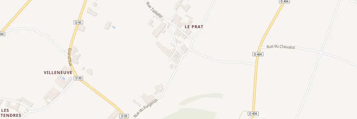 Plan du 1 Rue du Forgeron à Bouteville