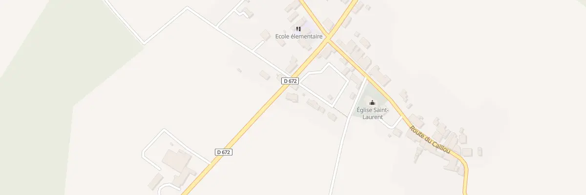 Plan du 27Q Le Bourg à Saint-Laurent-du-Bois