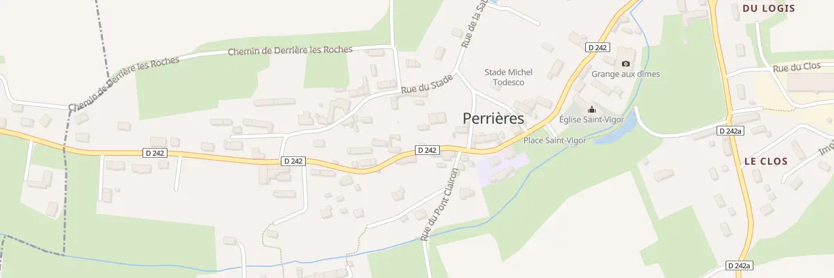 Plan du 17 Rue des Libérateurs à Perrières
