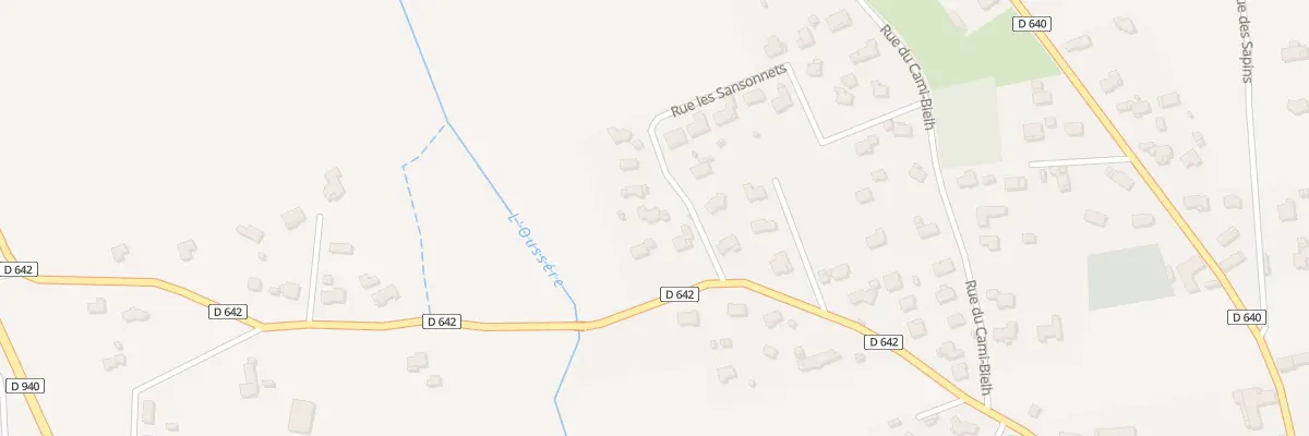 Plan du 1 Rue les Sansonnets à Barzun
