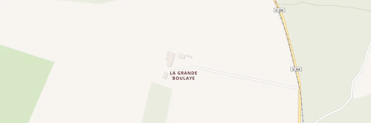 Plan du 2 La Grande Boulaye à Gesvres