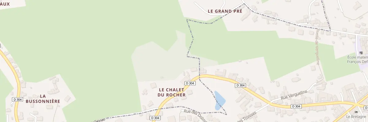Plan du 7 Le Chalet du Rocher au Grez