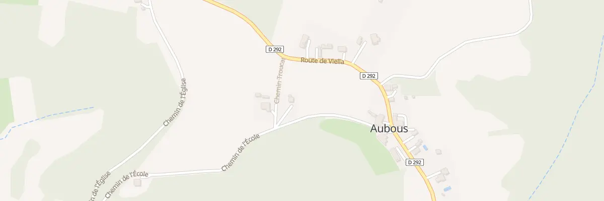 Plan du 2 Che de Troucat à Aubous