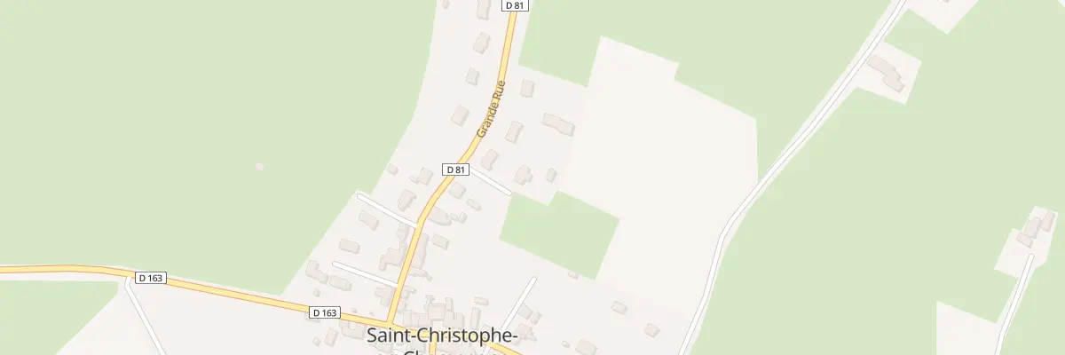 Plan du 14 Gr Grande Rue à Saint-Christophe-en-Champagne