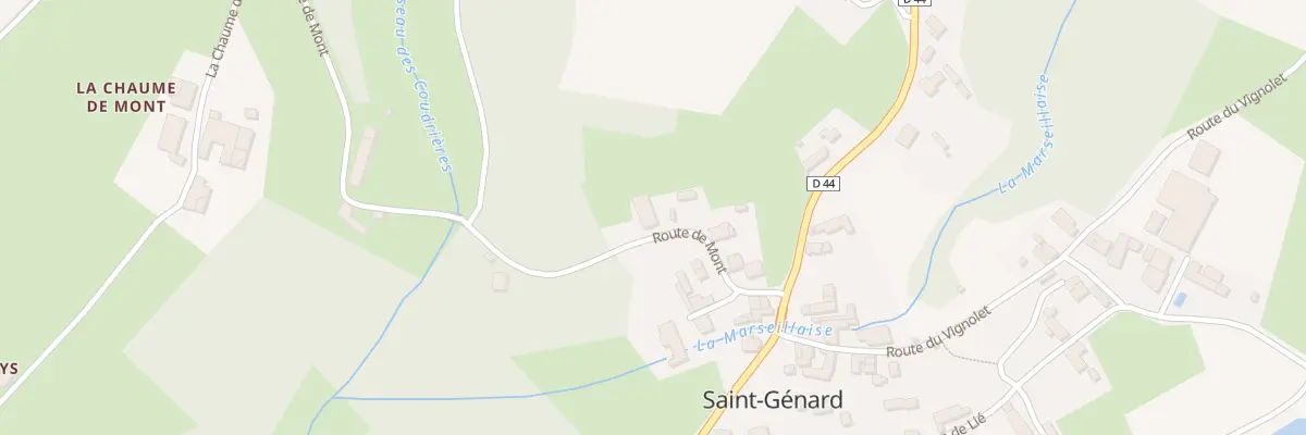 Plan du 4 Rte de Mont à Marcillé