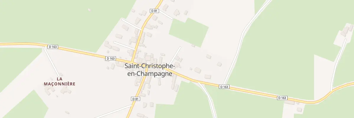 Plan du 2 Imp du Lavoir à Saint-Christophe-en-Champagne